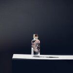 Plante immerge gypsophile rose / beige h12