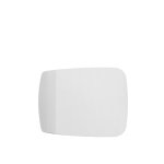 Plat  beurre en plastique blanc