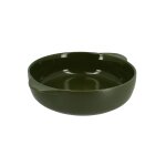 Plat  four rond en grs vert