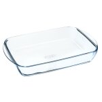 Plat  lasagnes 35x23 cm transparent en verre