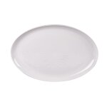 Plat ovale 30x20, 5 cm blanc en porcelaine