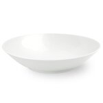 Plat rond en porcelaine blanc Plat rond en porcelaine blanc