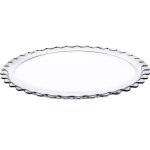 Plat  tarte ou gteau en verre 37cm