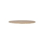 Plateau de table ronde en bois beige Plateau de table ronde en bois beige