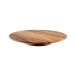 Plateau tournant 29 cm en acacia marron en bois Plateau tournant 29 cm en acacia marron en bois