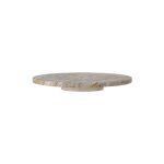 Plateau tournant en marbre beige d36