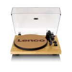 Platine vinyle avec bluetooth et cellule ortofon 2m red en bambou Platine vinyle avec bluetooth et cellule ortofon 2m red en bambou