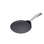 Poêle à crêpes 24cm - induction - acier carbone noir Poêle à crêpes 24cm - induction - acier carbone noir