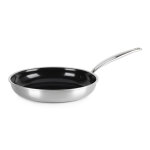 Poêle à frire 24 cm argent en inox Poêle à frire 24 cm argent en inox