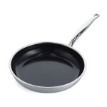 Poêle à frire 28 cm argent en inox Poêle à frire 28 cm argent en inox