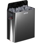 Pole en inox noir 8kw