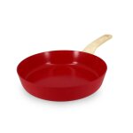 Pole en revtement cramique 24cm rouge - tous feux