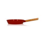 Poêle en revêtement céramique paprika 24cm - tous feux Poêle en revêtement céramique paprika 24cm - tous feux
