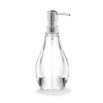 Pompe à savon droplet, 296ml, en acrylique transparent Pompe à savon droplet, 296ml, en acrylique transparent
