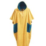 Poncho de plage adulte en coton velours miel s / m