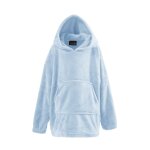 Poncho polaire enfant  capuche doux & chaud nuage 09 / 14 ans
