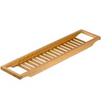 Pont de baignoire en bambou 70x14. 5x4. 5cm