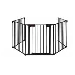 Porte bébé pliante noire 74x57 cm Porte bébé pliante noire 74x57 cm