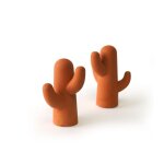 Porte - bijoux béton terracotta (duo) Porte - bijoux béton terracotta (duo)