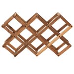 Porte - bouteilles en bois d'acacia