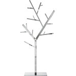 Porte - manteau arbre en acier argenté h195 Porte - manteau arbre en acier argenté h195