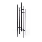 Porte - manteaux design bois massif - noir