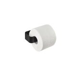 Porte - papier toilette en aluminium noir