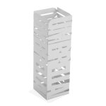 Porte - parapluie moderne en métal blanc Porte - parapluie moderne en métal blanc