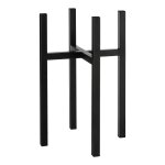 Porte - plante en métal noir h49, 5 Porte - plante en métal noir h49, 5