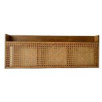 Porte - revues mural en cannage