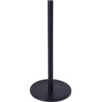 Porte rouleau essuie - tout métal noir Porte rouleau essuie - tout métal noir