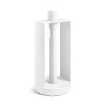 Porte - rouleau en polypropyl�ne blanc