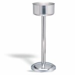 Porte seau à champagne sur pied inox 2 bouteilles ø 22 cm pujadas Porte seau à champagne sur pied inox 2 bouteilles ø 22 cm pujadas