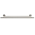 Porte - serviettes mural double en inox 70x13. 5x5. 3cm