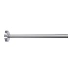 Porte - serviettes mural en inox 1 bras