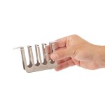 Porte toasts 4 fentes inox