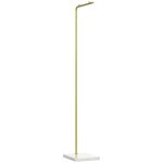 Portemanteau portant h. 1, 52 m cadre métal doré base marbre blanc Portemanteau portant h. 1, 52 m cadre métal doré base marbre blanc
