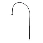 Potence xxl arrondie en métal noir 1 x 50 Potence xxl arrondie en métal noir 1 x 50