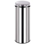 Poubelle de cuisine automatique en acier inox avec seau 50l