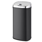 Poubelle de cuisine automatique acier inoxydable noir 42 l Poubelle de cuisine automatique acier inoxydable noir 42 l