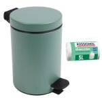 Poubelle salle de bain 3l et 40 sacs poubelle 5l Poubelle salle de bain 3l et 40 sacs poubelle 5l