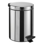 Poubelle de salle de bains � p�dale 5l fabriqu� en france