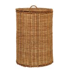 Poubelle de salle de bains en rotin Poubelle de salle de bains en rotin