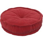 Pouf coussin rond en sweet drop posh velvet