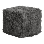 Pouf cube pamina anthracite
