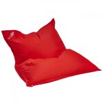 Pouf gant d'xterieur dhoussable rouge 130x165cm