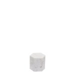 Presse papiers en marbre blanc et gris h5