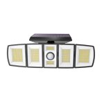 Projecteur solaire avec détecteur abs noir 1000lm Projecteur solaire avec détecteur abs noir 1000lm
