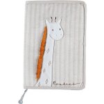 Protge carnet de sant tiga la girafe tso