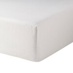Prot�ge - matelas en jersey imperm�able blanc 80 x 200 cm